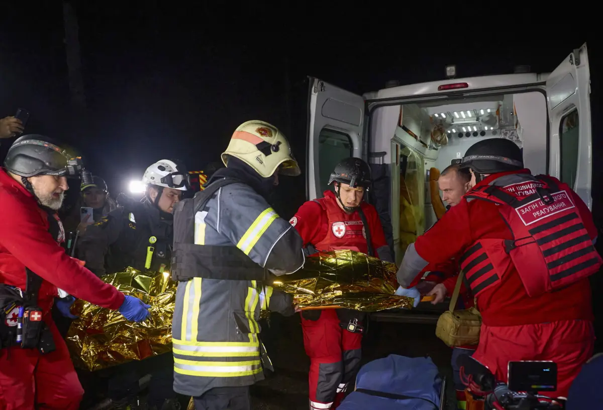 Ataque teve como alvo infraestruturas civis em três regiões da Ucrânia