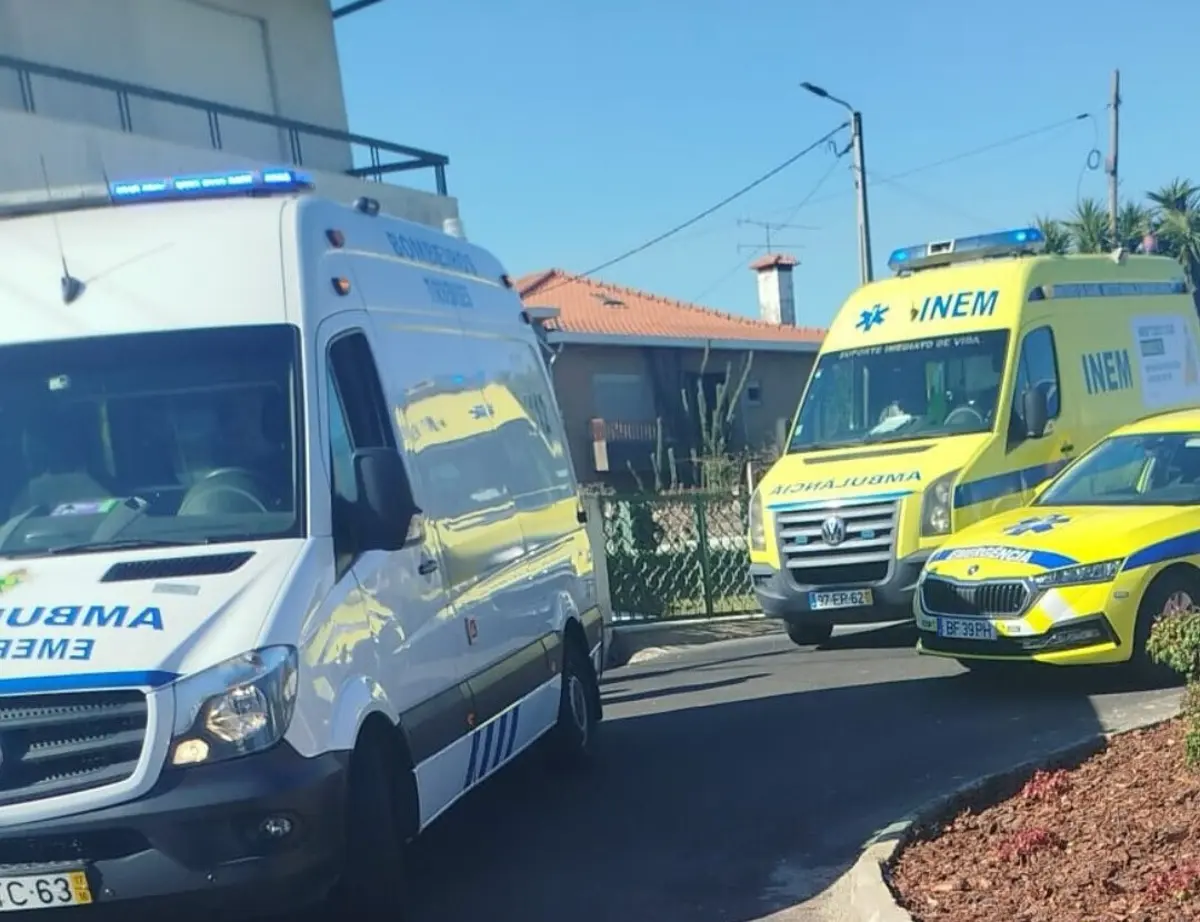 Vítima foi transportada para o hospital