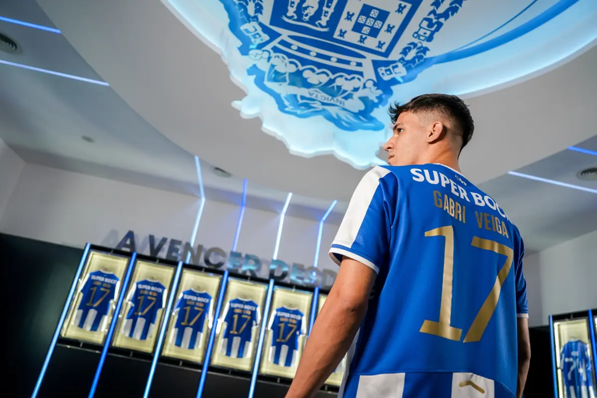 Gabri Veiga, novo futebolista do F. C. Porto