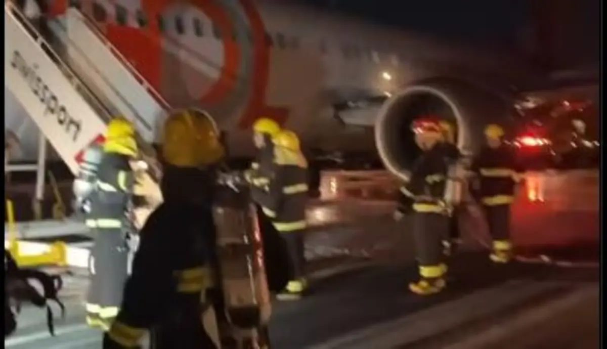 Ninguém ficou ferido no acidente