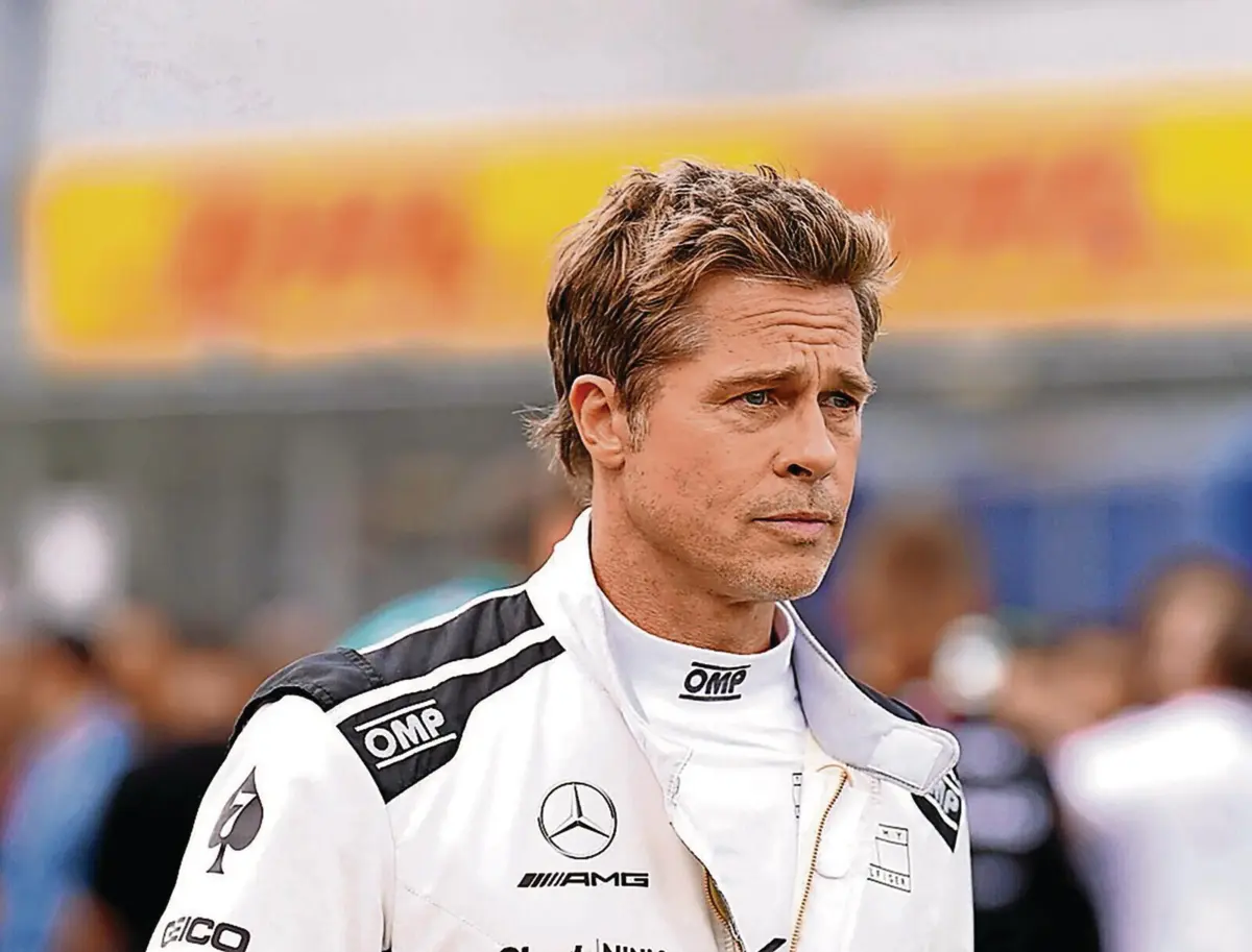 Protagonista do filme, Brad Pitt demonstra estar como "peixe na água" no mundo das corridas