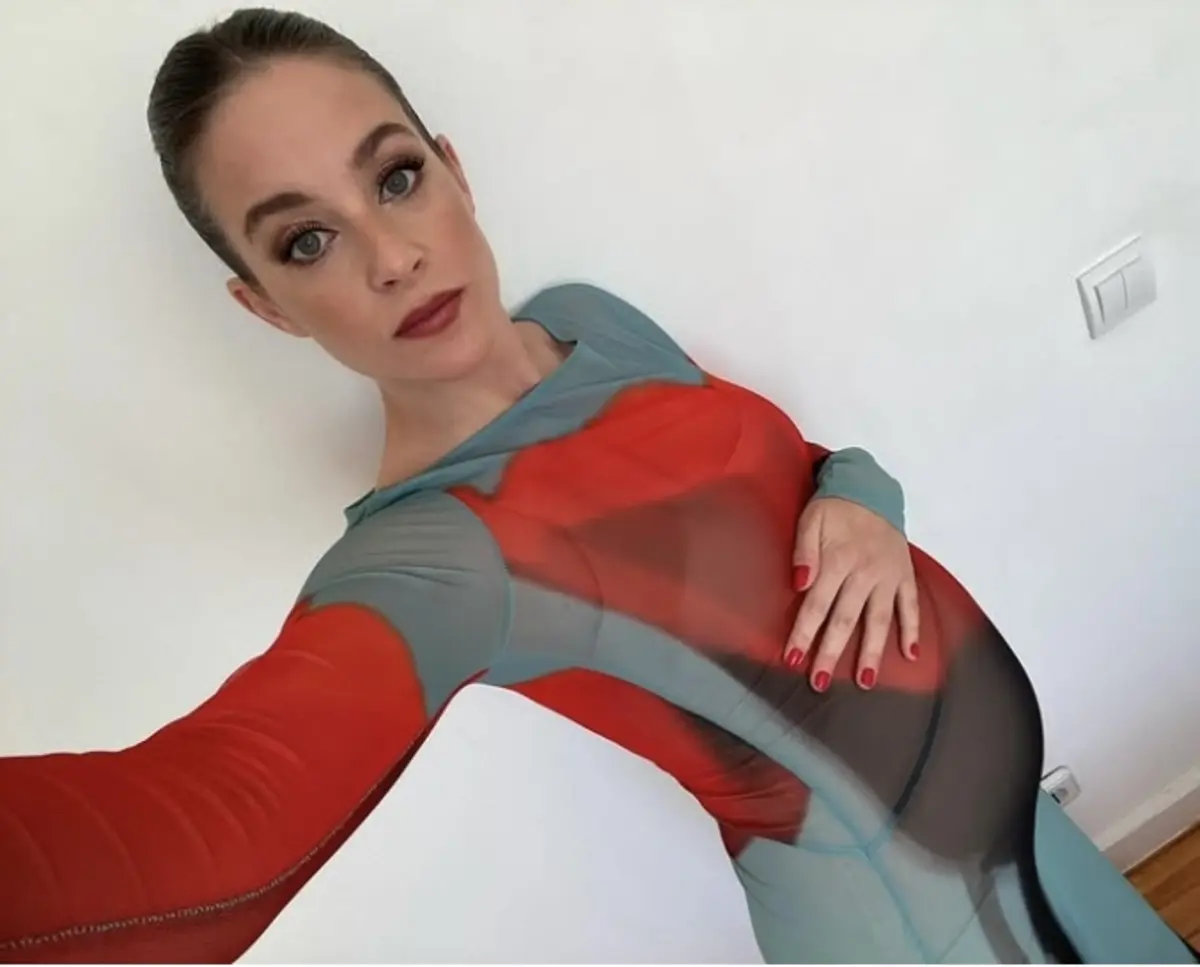 Atriz Victoria Guerra estreou-se na maternidade