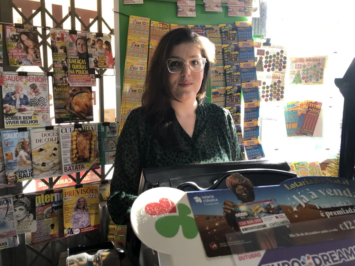 Proprietária do café Titã, em Leça da Palmeira, Tânia Miguéis