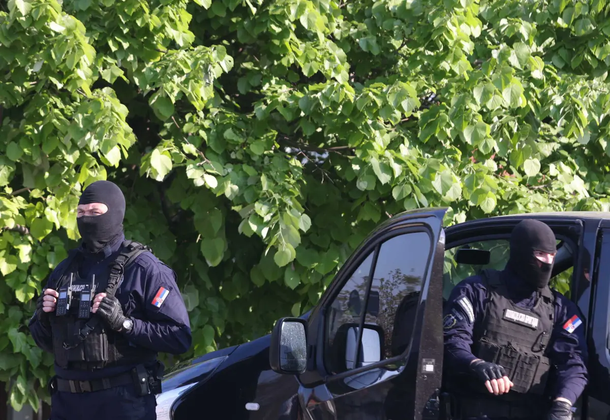 Imagem de contexto do artigo Polícia sérvia mata a tiro homem armado em frente à embaixada de Israel