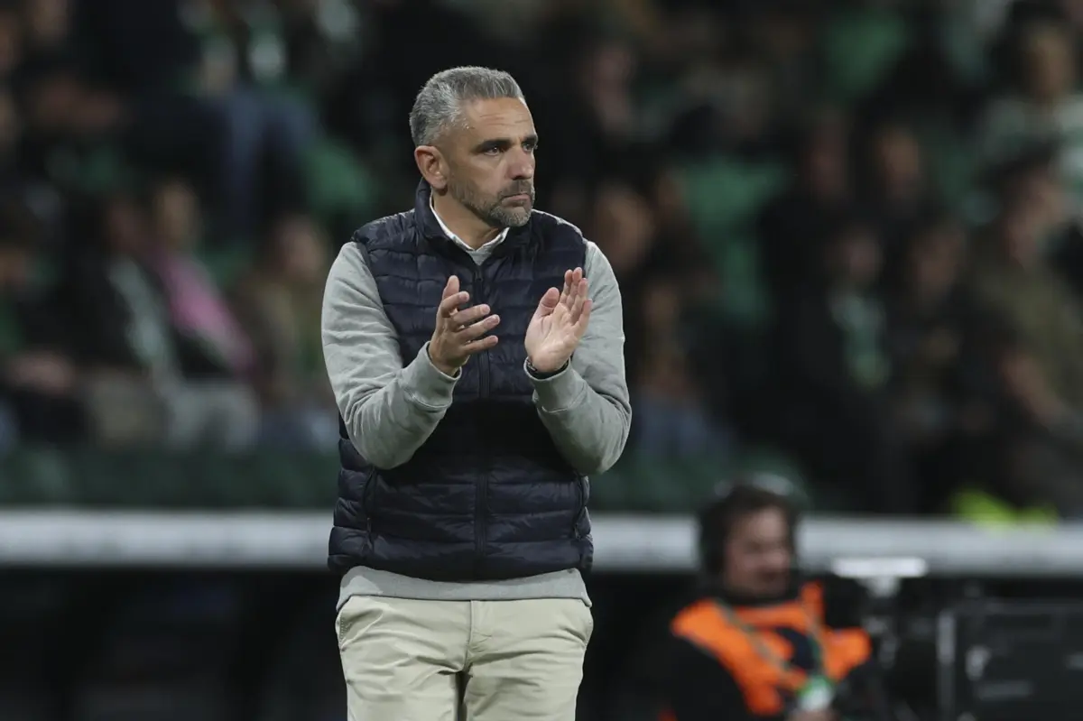 Rui Borges, treinador do Sporting