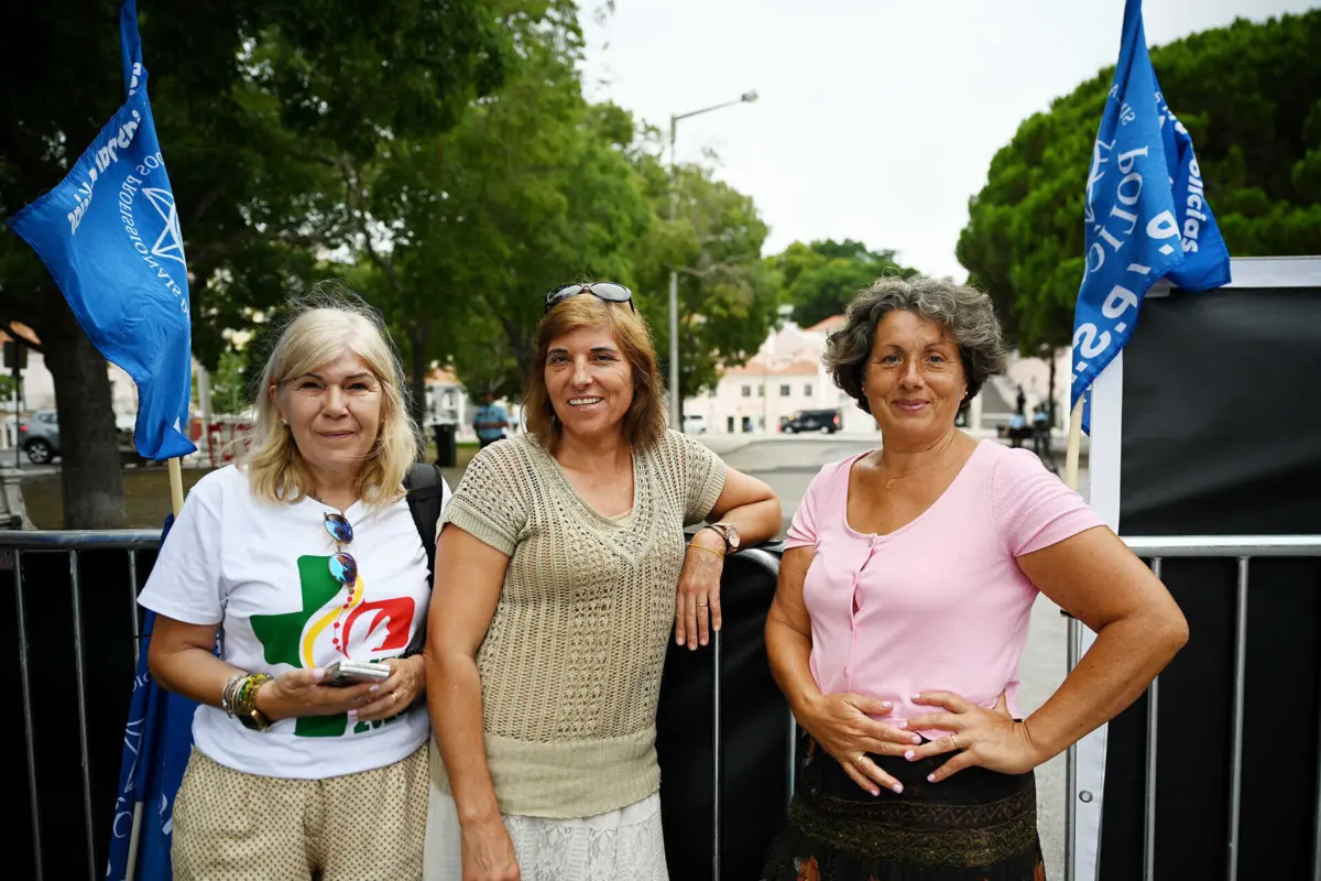 Emilia Chaves, Carminda Fernandes e Isabel Rodrigues