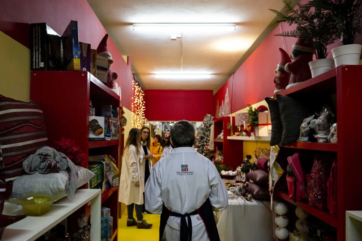 Feirinha de Natal já se tornou uma tradição no IPO, depois de ter passado por locais como a Alfândega do Porto e o Mercado Ferreira Borges