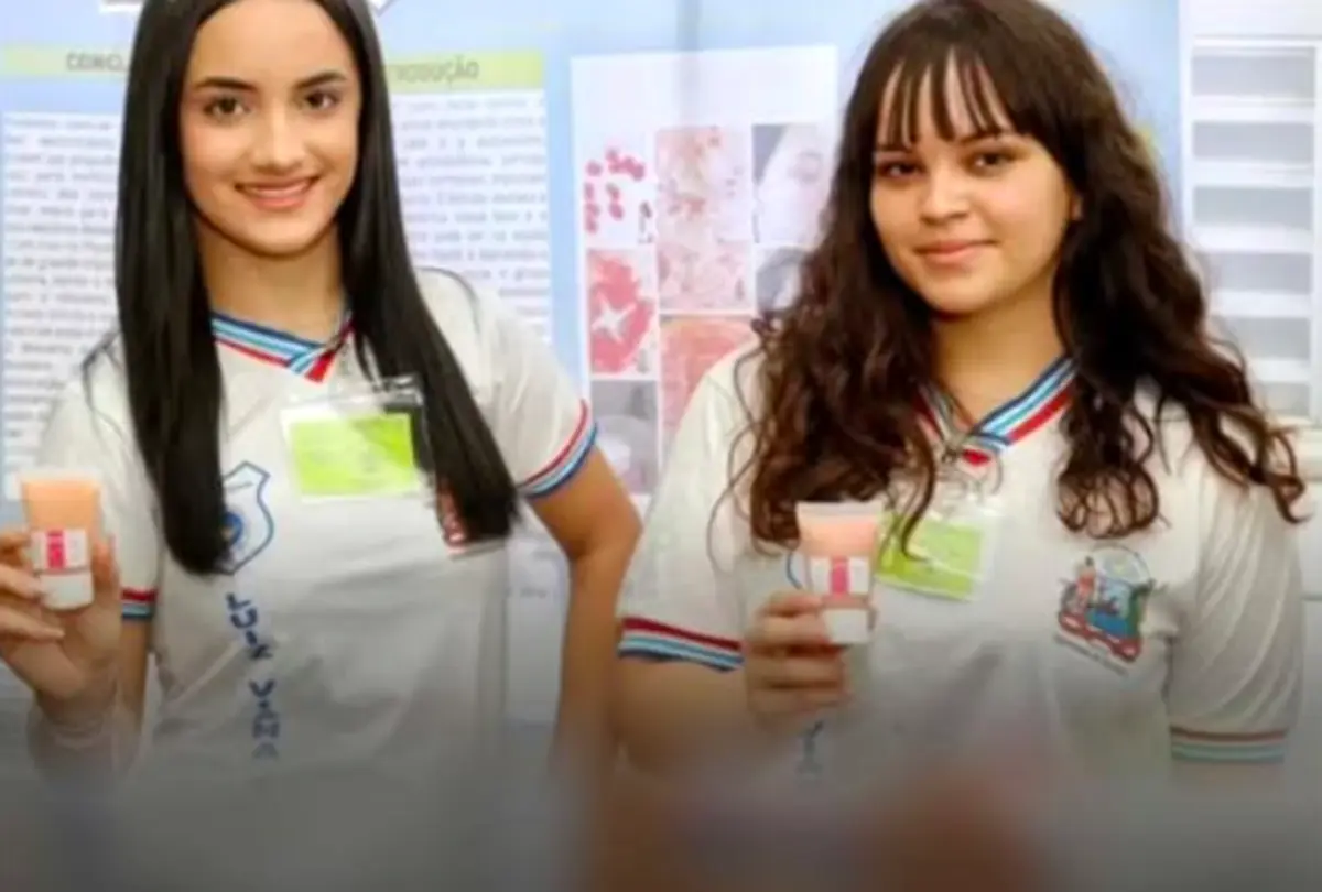 Produto nasceu de um projeto escolar de duas alunas do Colégio Estadual Governador Luiz Viana Filho, em Guanambi, no Brasil