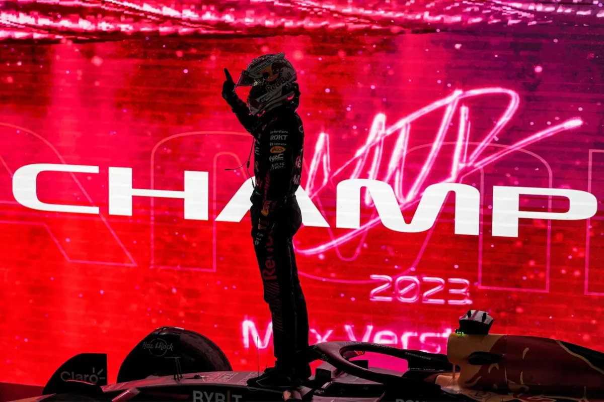 O tricampeão do Mundo Max Verstappen