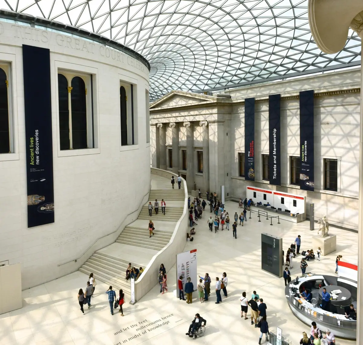 Museu Britânico retirou palavra "Palestina" de exposição