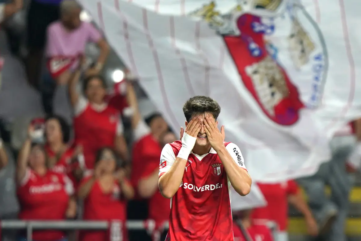 Avançado espanhol marcou o segundo golo dos braguistas