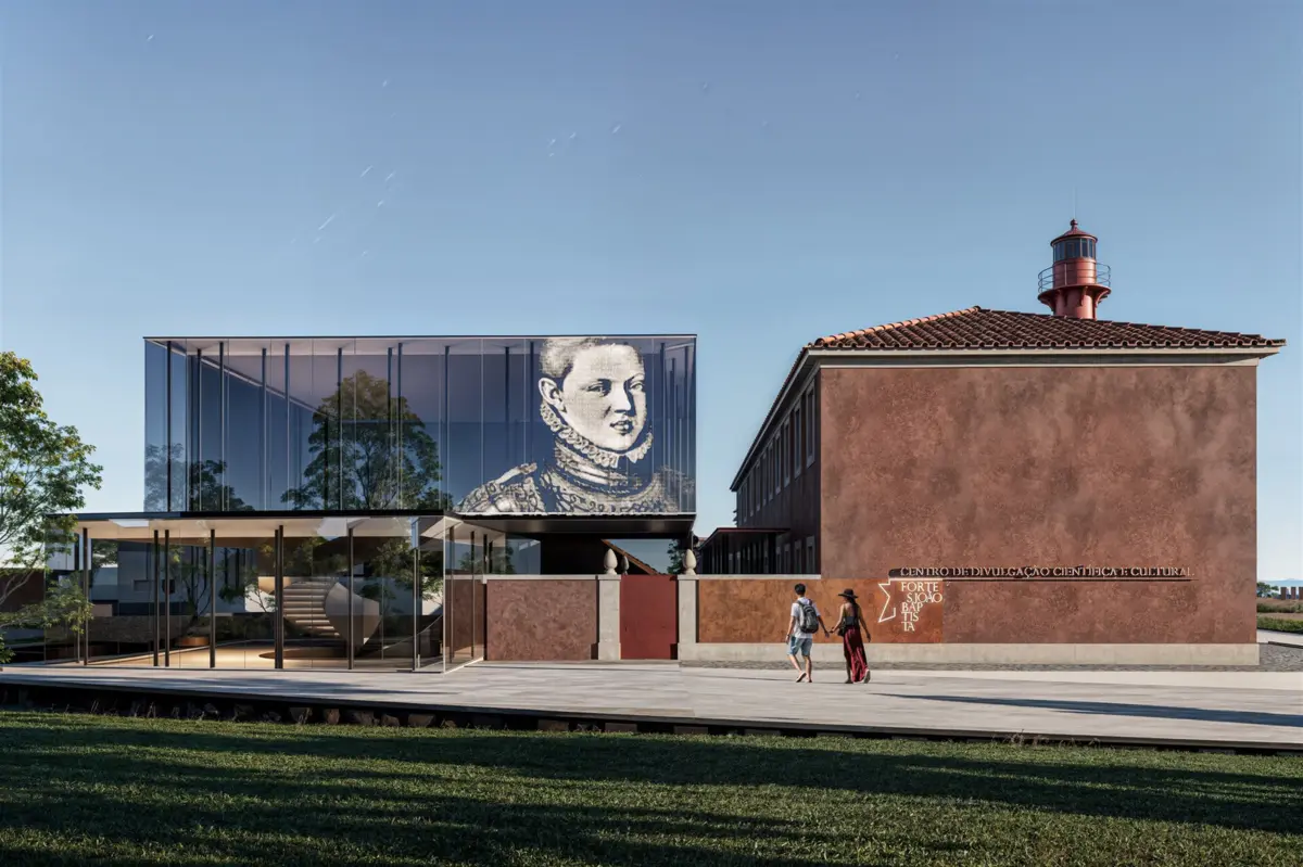 Imagens virtuais do Centro de Divulgação Científica e Cultural