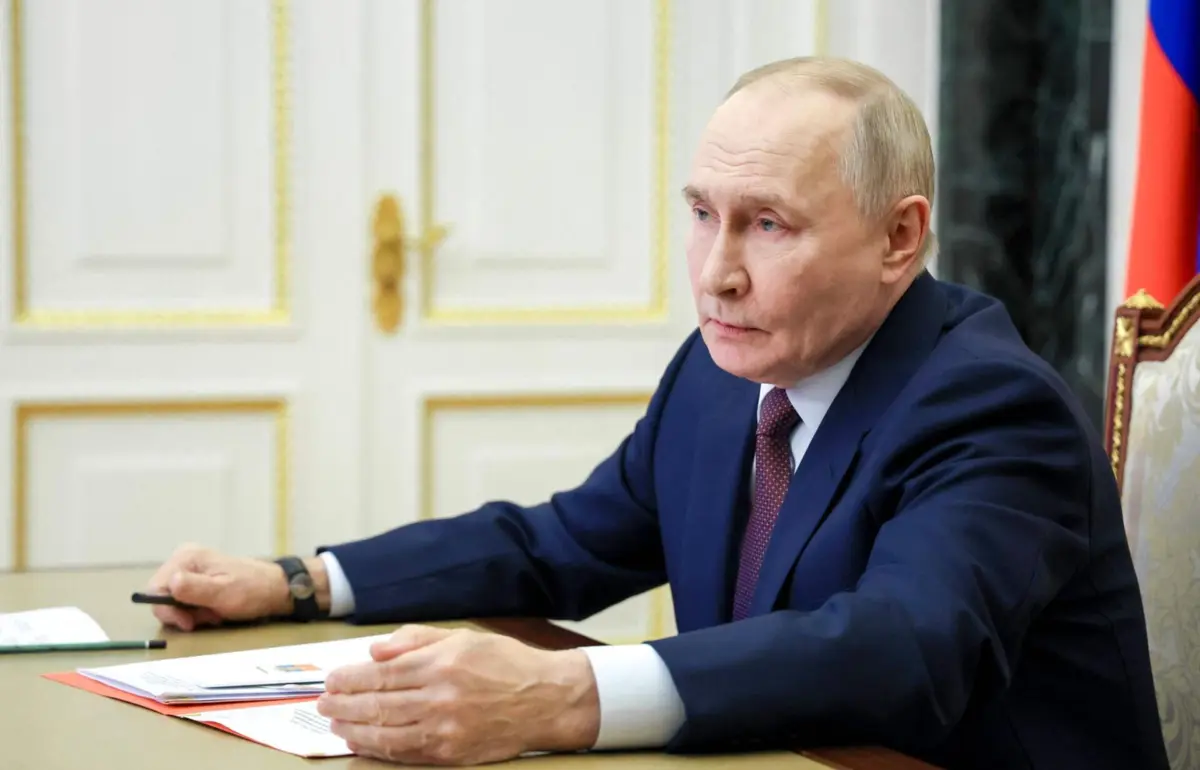 O presidente russo Vladimir Putin