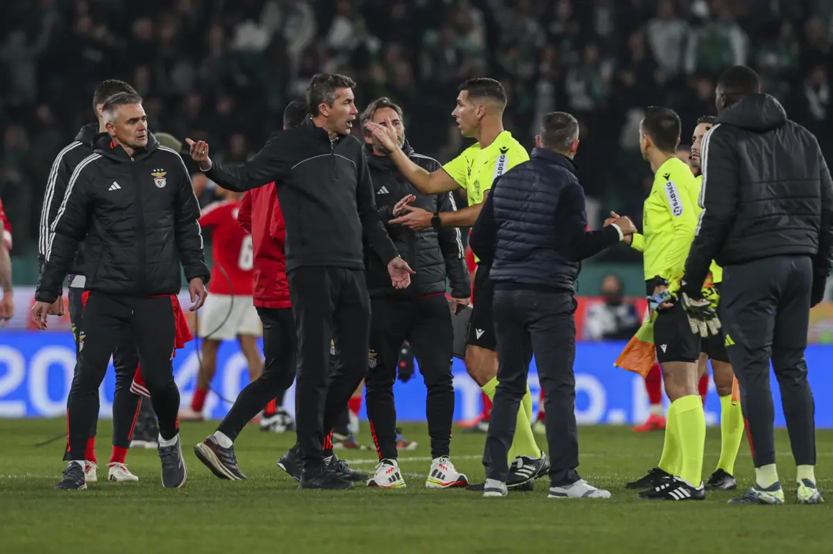 Fábio Veríssimo esteve à altura do dérbi entre Sporting e Benfica