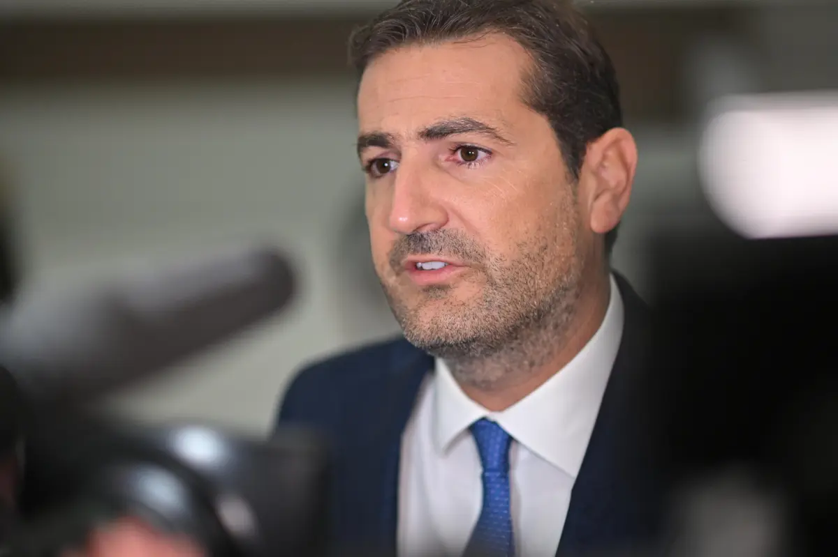 Líder parlamentar do PSD, Hugo Soares