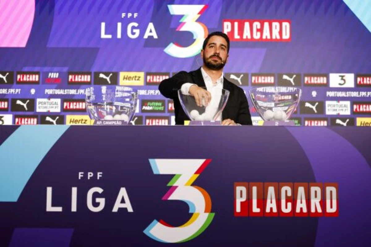 João Pereira, treinador que levou o Alverca ao título de campeão em 2023/24 e está atualmente no Casa Pia, ajudou ao sorteio