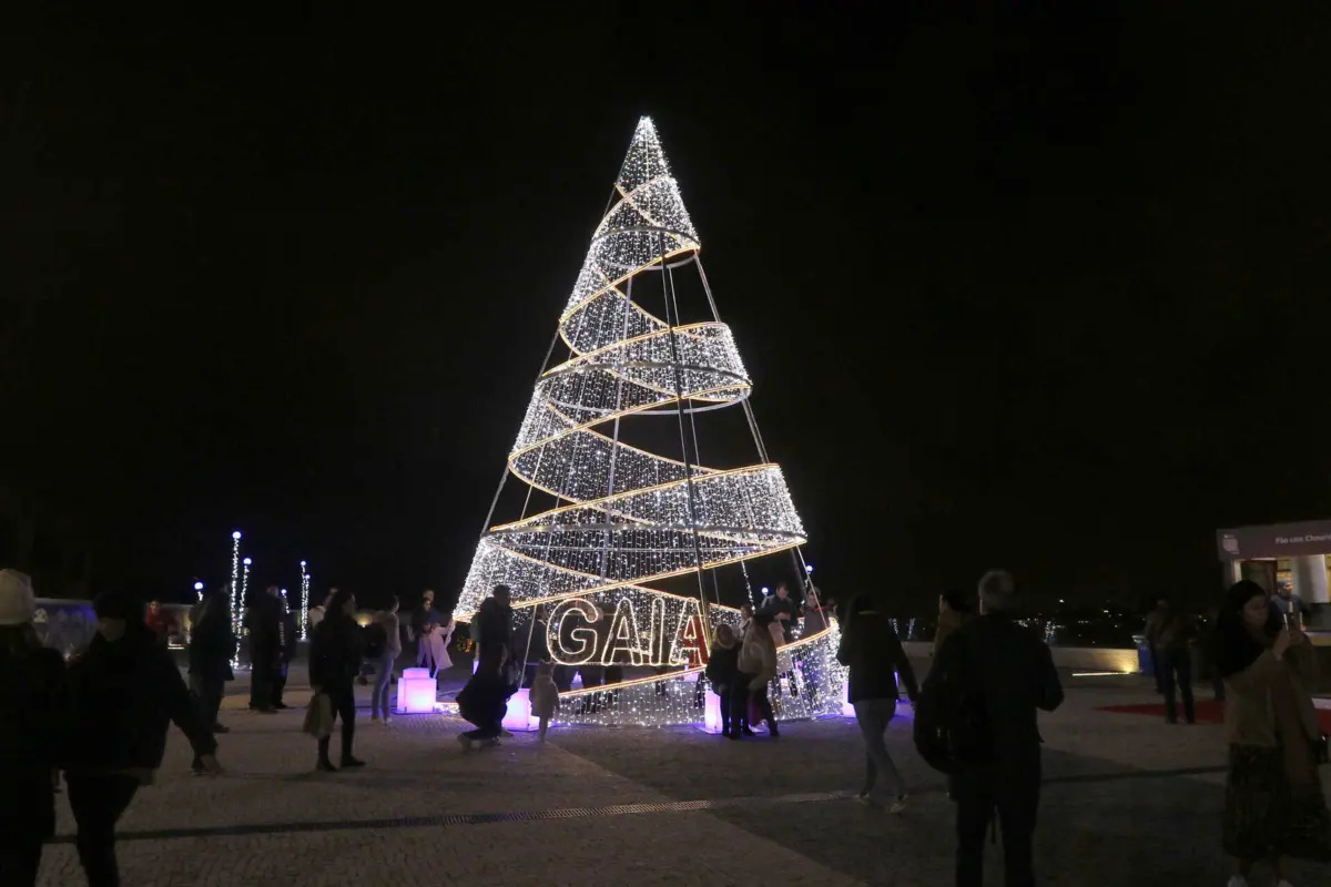 Imagem de contexto do artigo Gaia vai investir mais de 400 mil euros nas iluminações de Natal