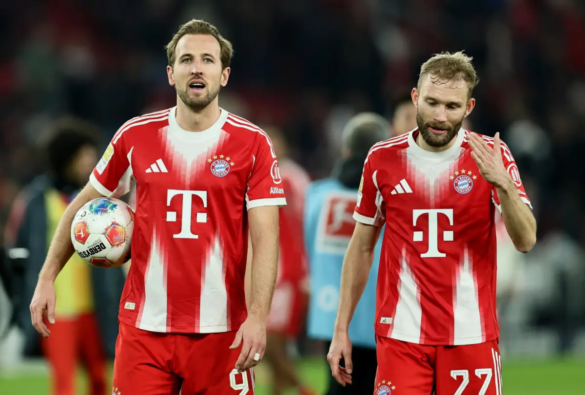 Harry Kane apontou um hat-trick na vitória da formação da Baviera