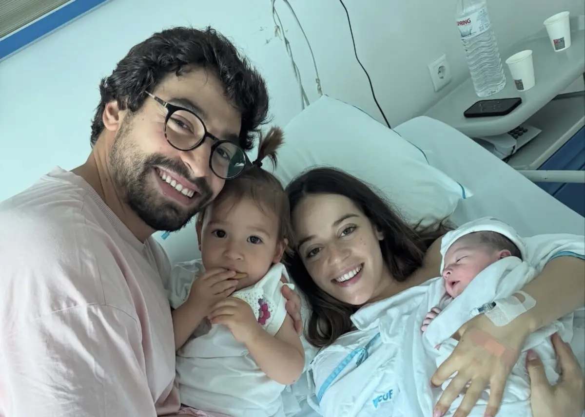 Buba Espinho é também pai de Maria Amália, de um ano