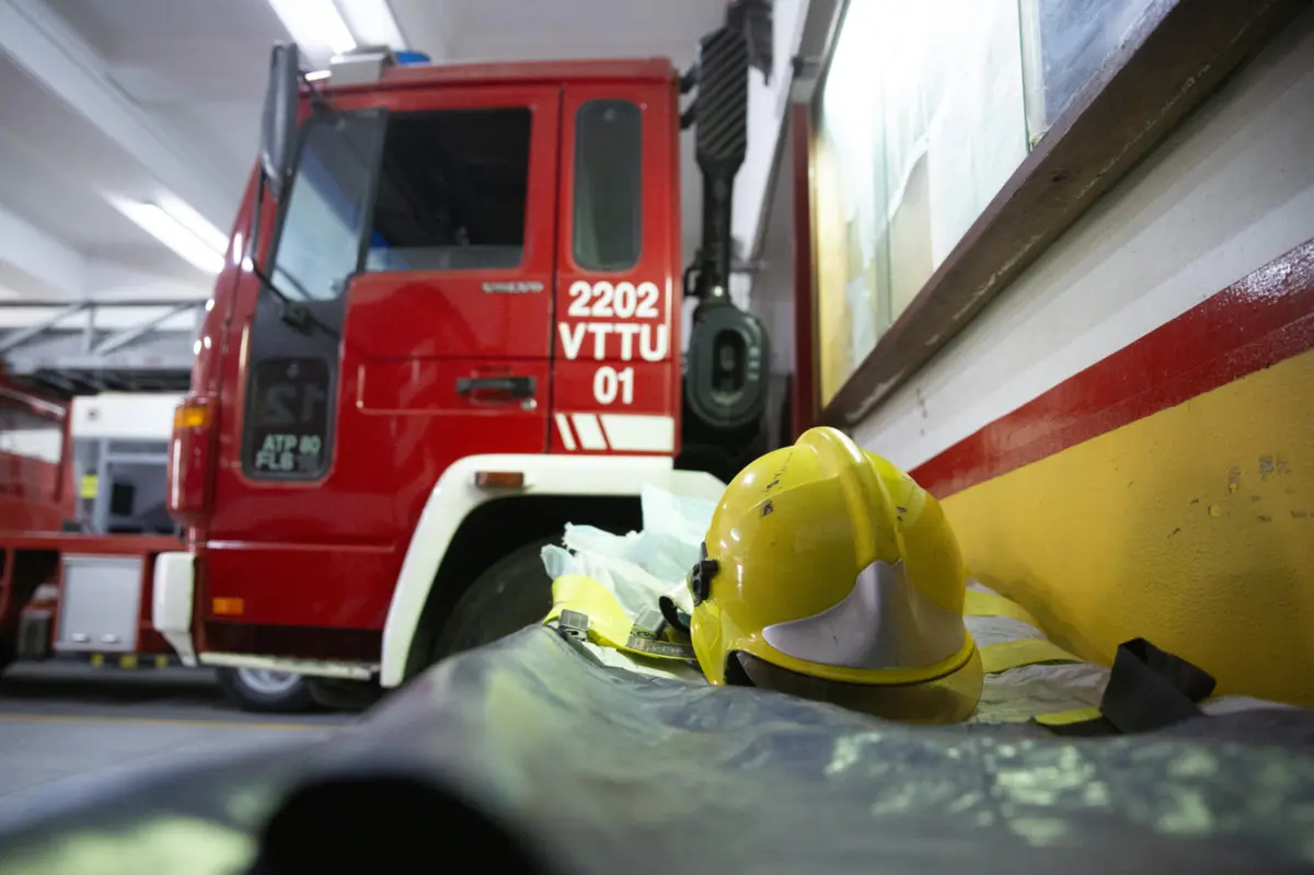 Fogo feriu uma pessoa