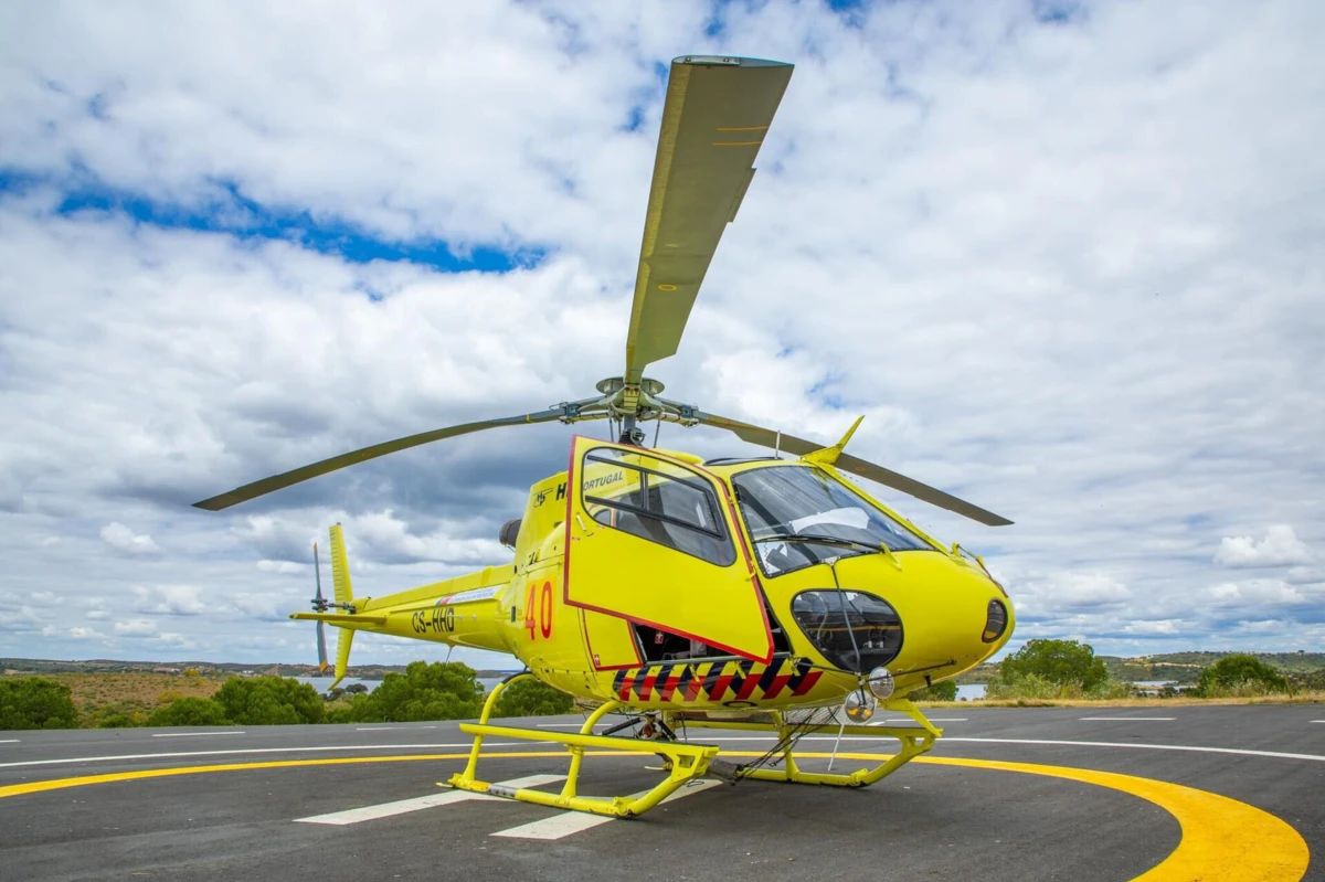 Imagem de contexto do artigo Helicóptero de combate inicial a incêndios retirado do Centro de Meios Aéreos de Moura