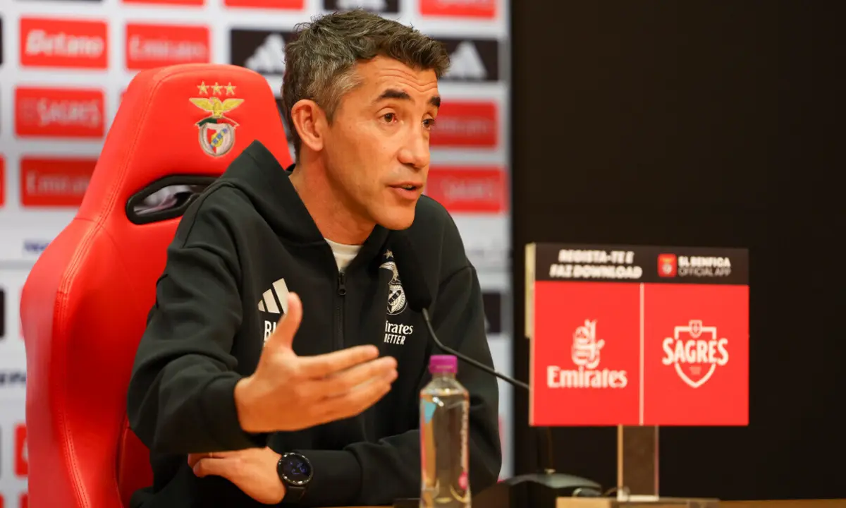 Bruno Lage, treinador do Benfica