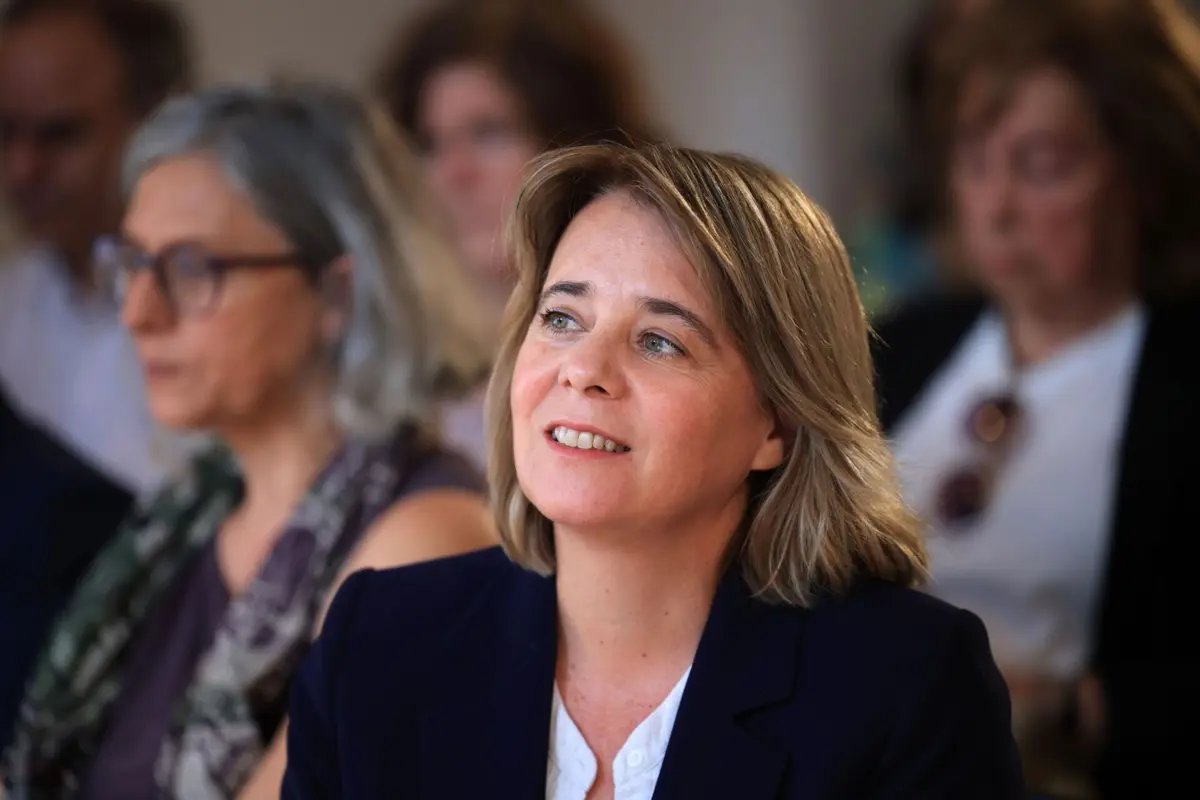 Catarina Martins, ex-coordenadora do Bloco de Esquerda e candidata às presidenciais