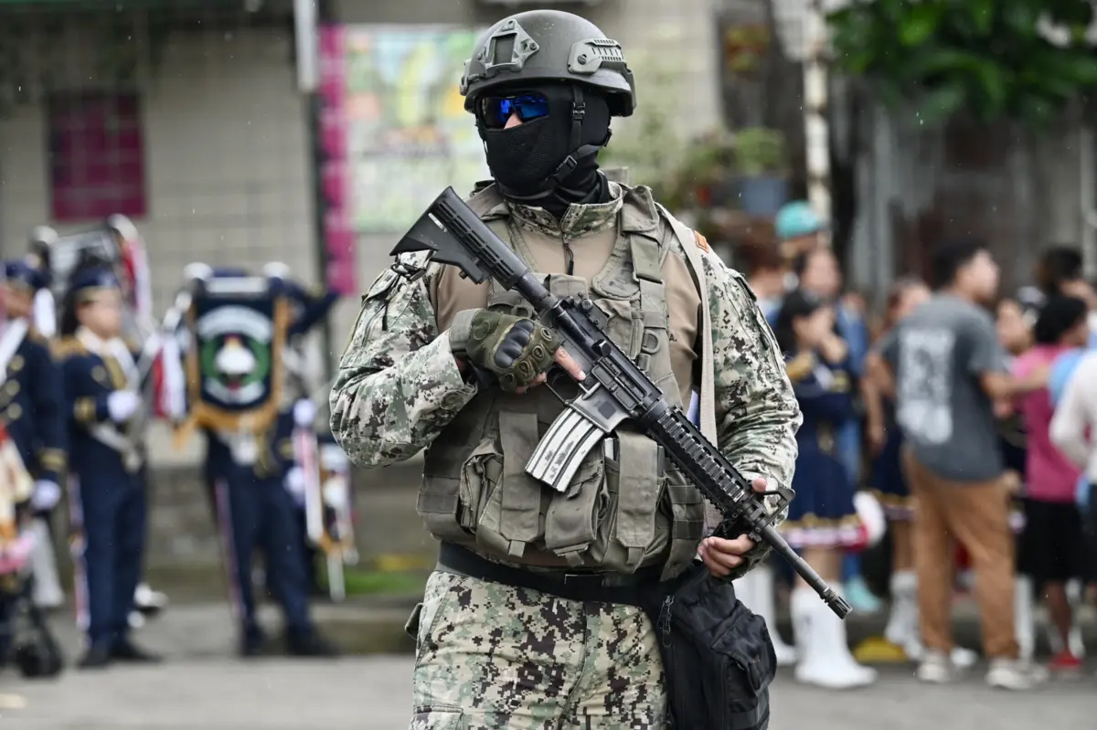 Cinquenta e cinco cartuchos de balas foram encontrados no local do massacre