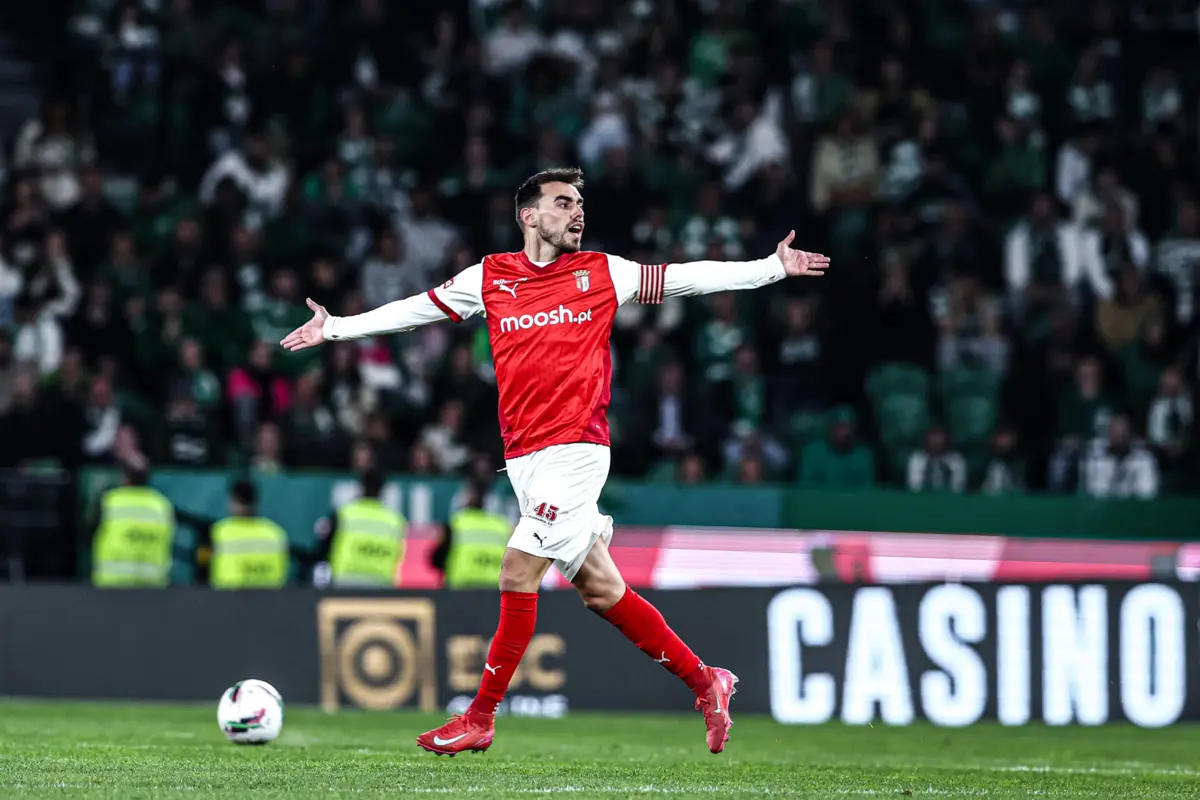 Ricardo Horta assinou o golo do Braga