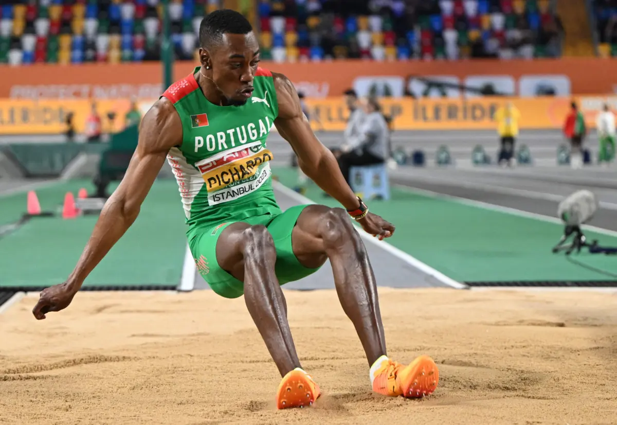 Pedro Pichardo voltou a colocar a bandeira portuguesa no topo da Europa, ao conquistar a medalha de prata no Europeu2024