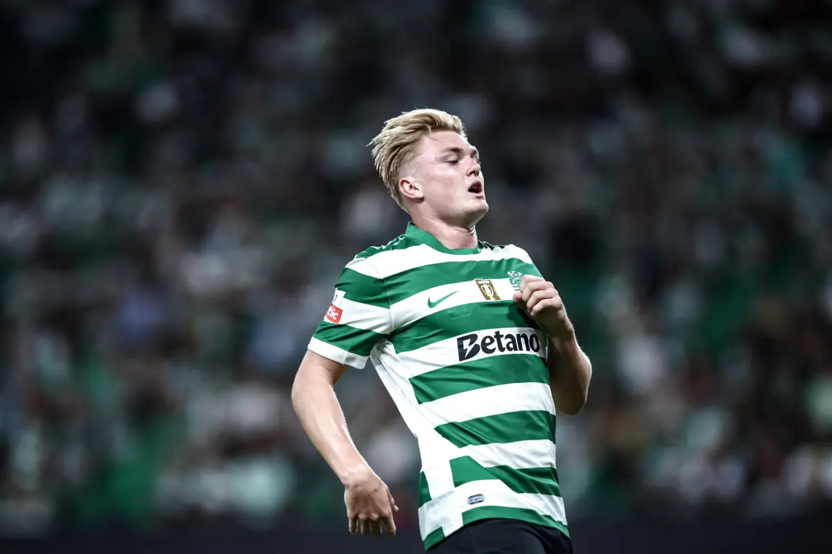 Conrad Harder está na segunda época ao serviço do Sporting