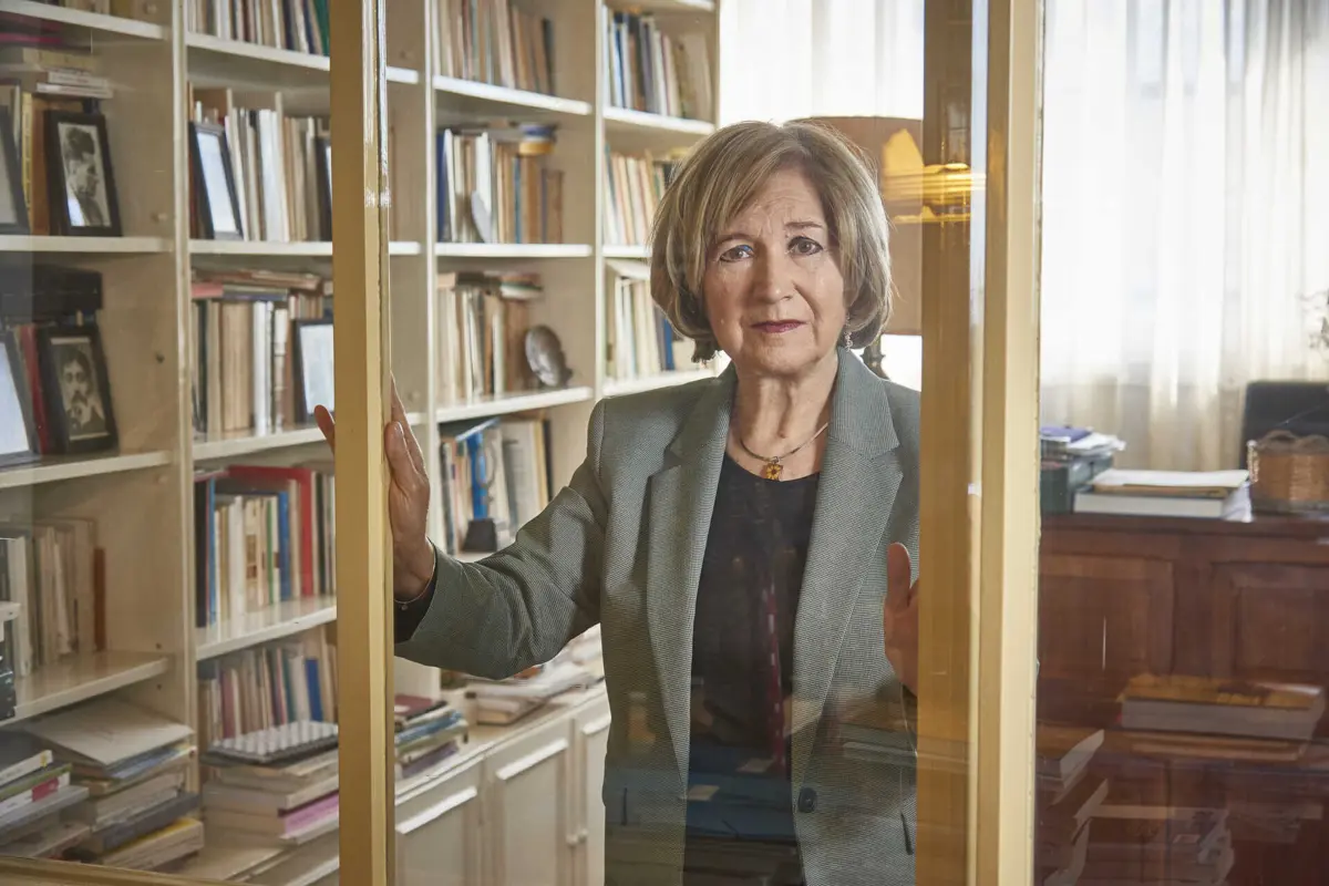 A escritora Lídia Jorge