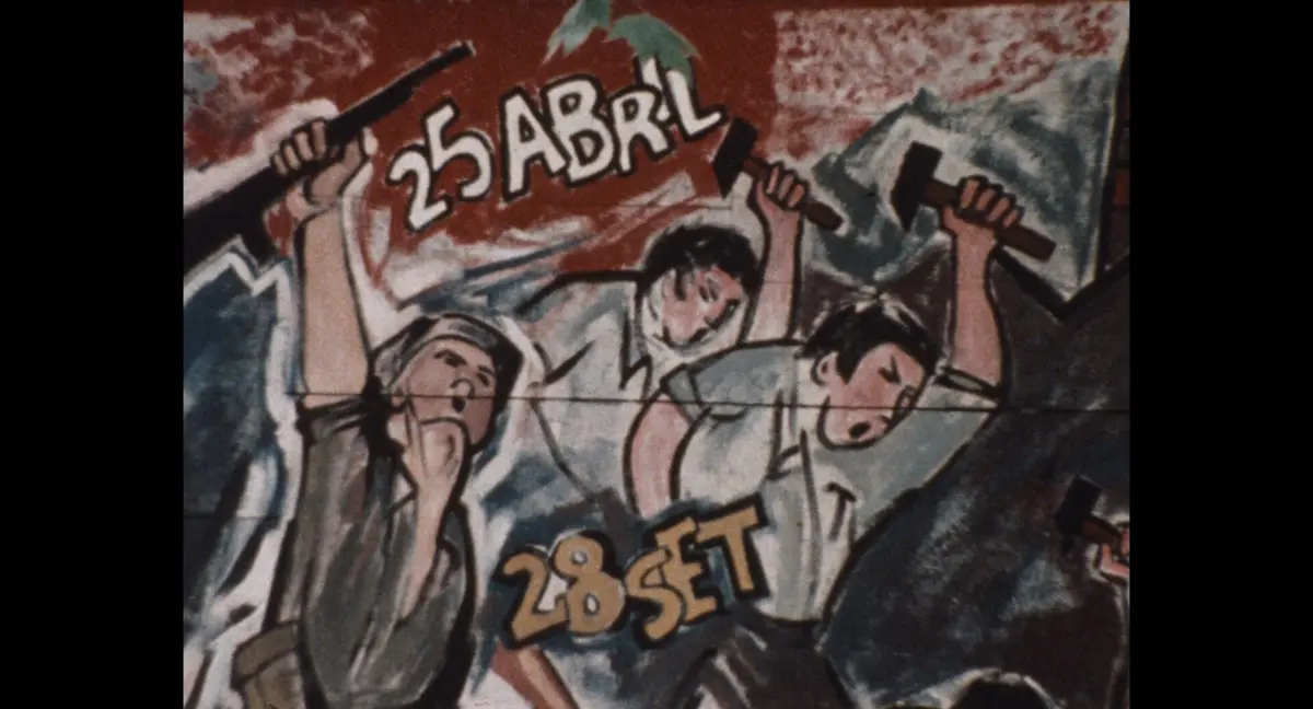 “Paredes pintadas da revolução portuguesa”, de António Campos