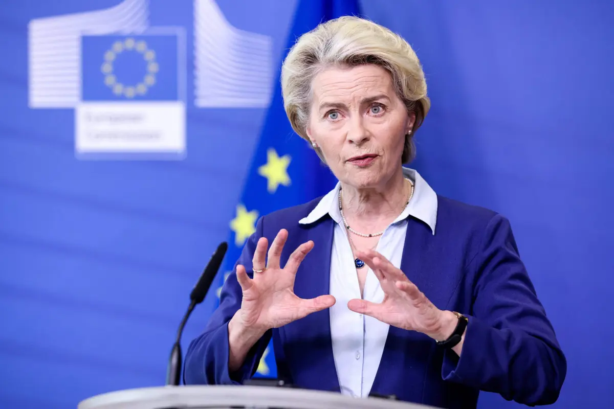 Ursula von der Leyen, presidente da Comissão Europeia