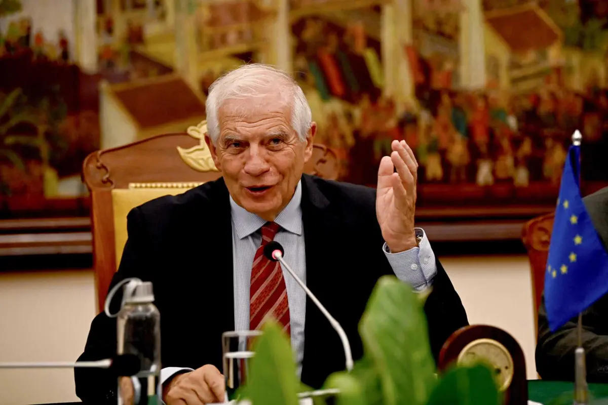 Josep Borrell, alto representante da União Europeia (UE) para os Negócios Estrangeiros