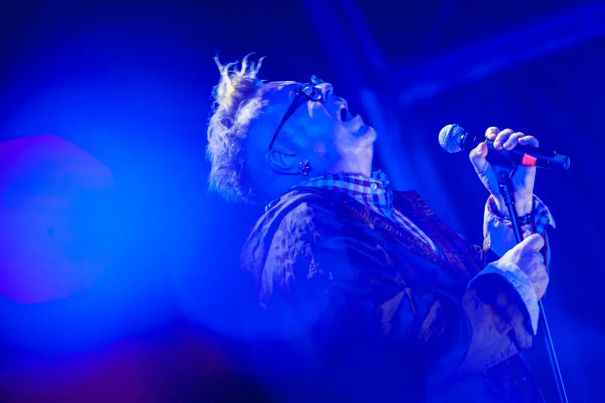 John Lydon na anterior passagem pelos palcos nacionais, no Festival de Vilar de Mouros de 2018