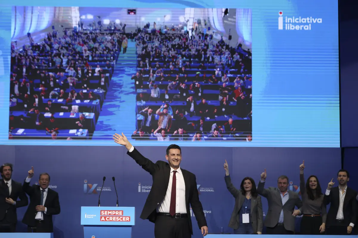 Rui Rocha disse esperar que esta convenção transmita "uma clarificação do partido, um sinal de união, um sinal de convicção, um sinal de muita energia que a Iniciativa Liberal vai passar ao país