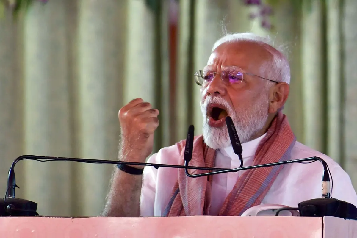 O primeiro-ministro indiano, Narendra Modi