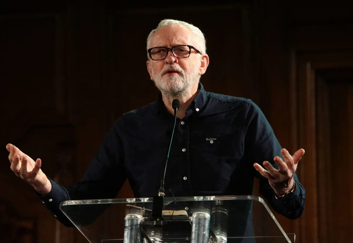 Jeremy Corbyn, ex-líder do Partido Trabalhista e figura proeminente da ala esquerda da formação