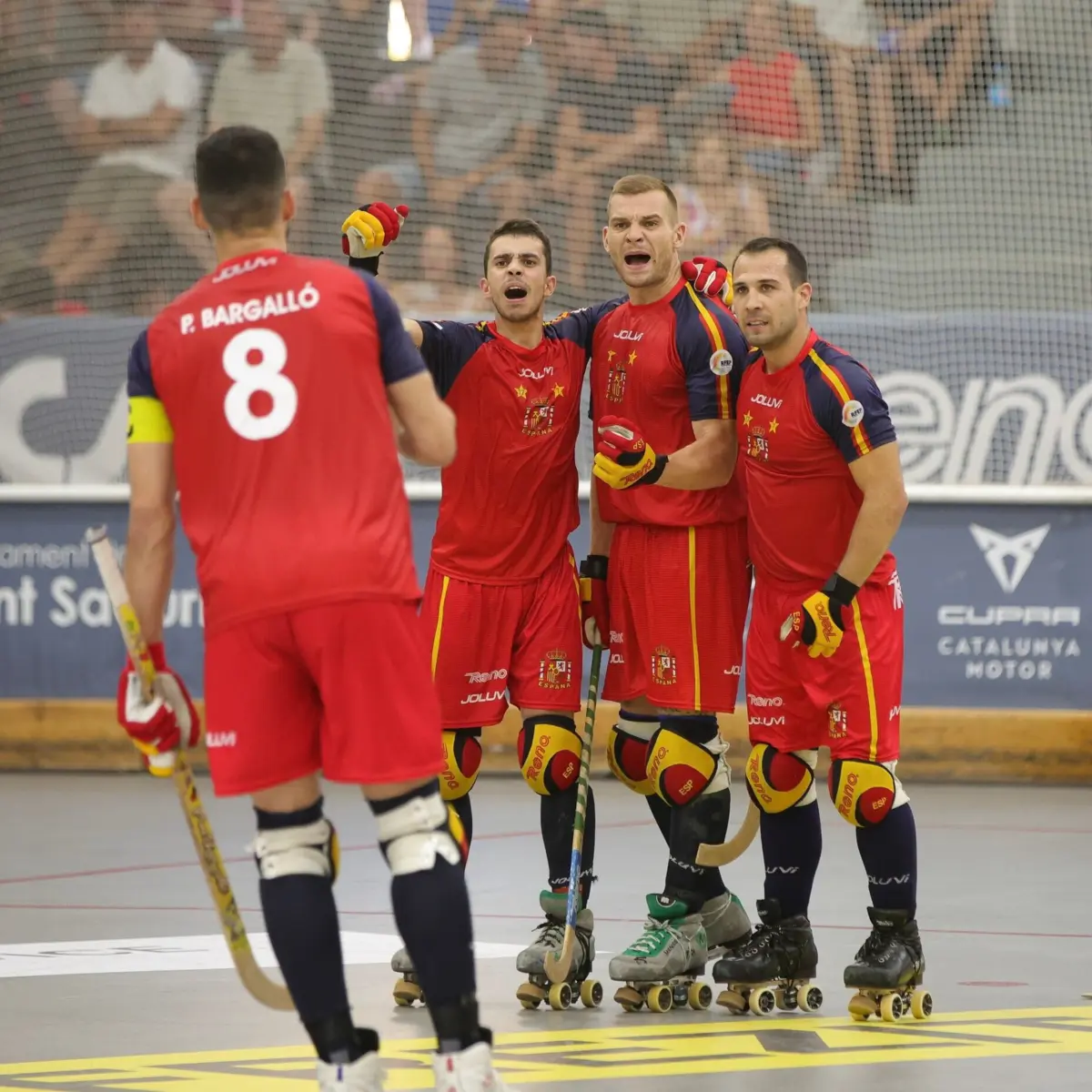 Espanha venceu o Campeonato da Europa de hóquei em patins