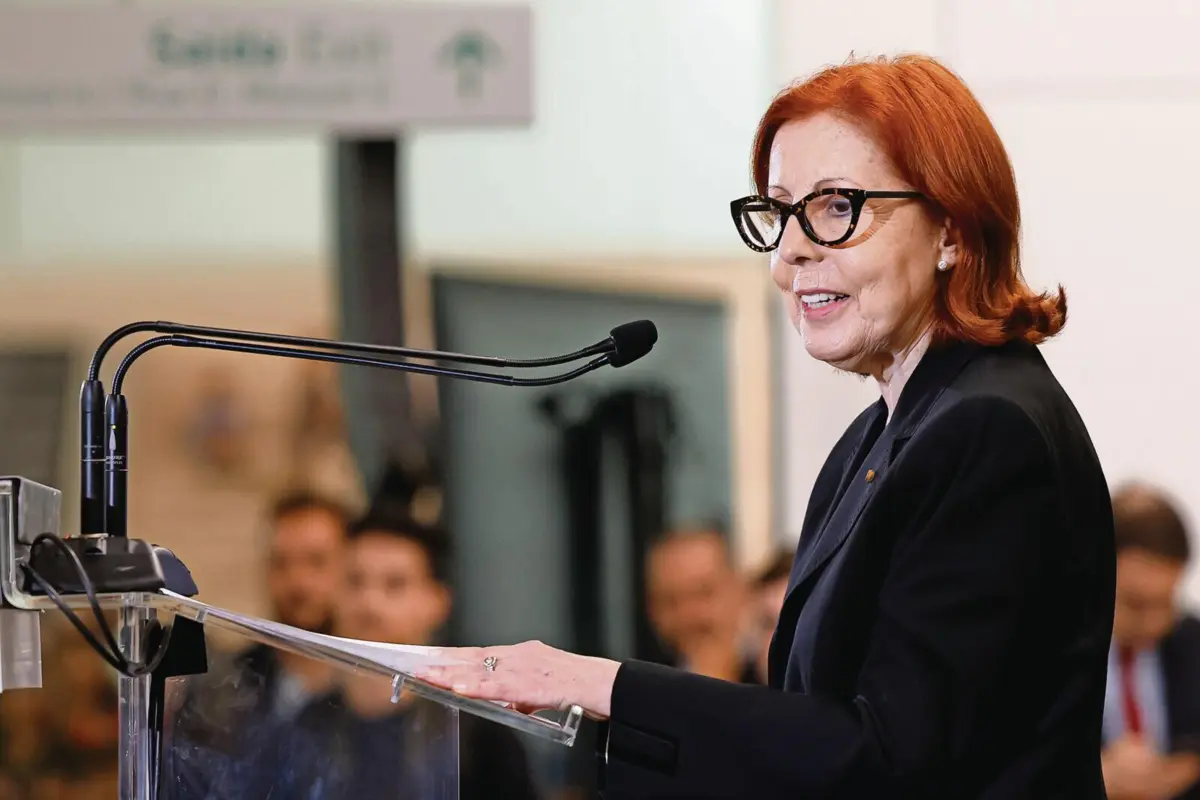 Maria da Graça Carvalho esteve na conferência, em Nice