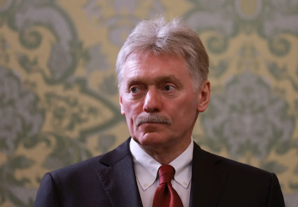 O porta-voz do Kremlin, Dimitri Peskov