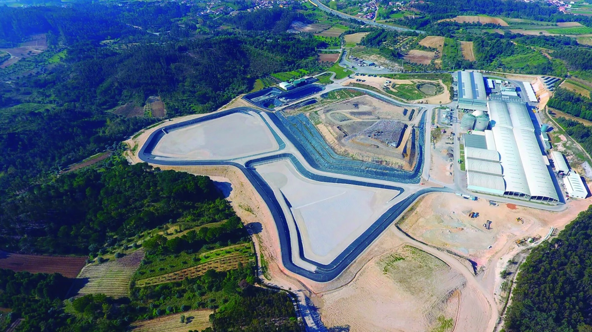 Centro de Tratamento da ERSUC, em Coimbra, onde está o aterro