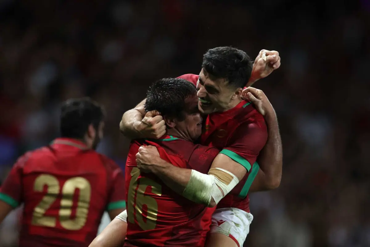 Portugal obteve a primeira vitória em Mundiais de râguebi contra as Fiji