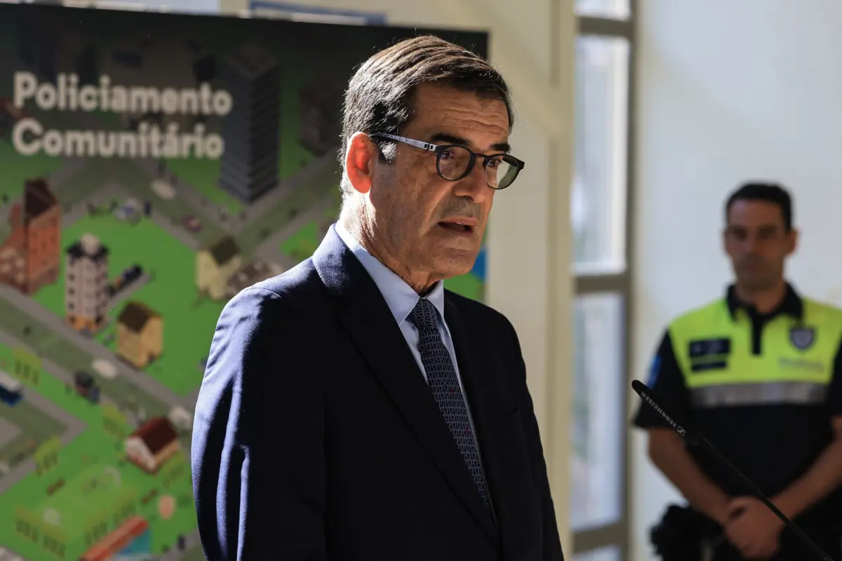 Rui Moreira na apresentação do projeto "Policiamento Comunitário"