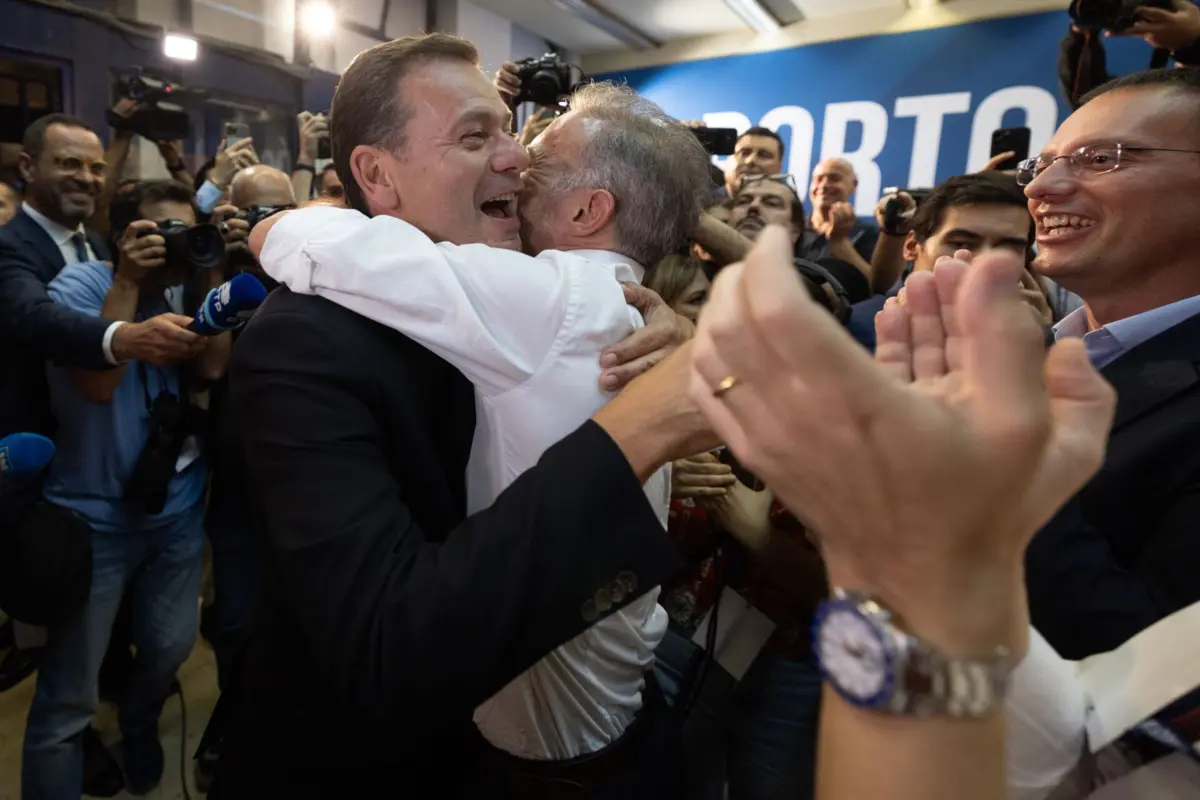 Montenegro fez uma visita não programada a Pedro Duarte, no Porto