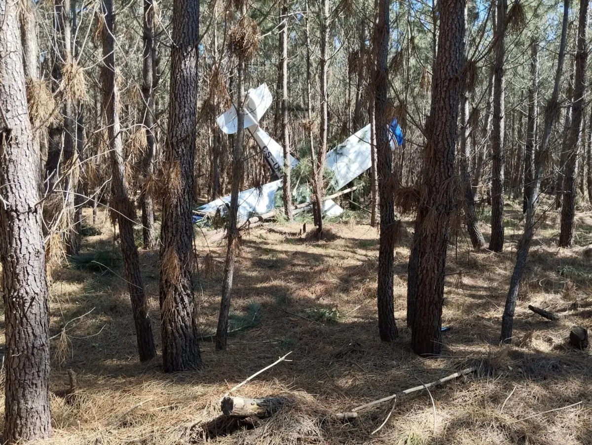 O incidente aconteceu no aeródromo de Cerval, em Vila Meã, Vila Nova de Cerveira