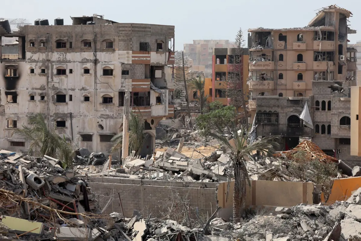 Imagem de contexto do artigo Trump anuncia acordo de retirada de Israel. Hamas diz que ataques continuam