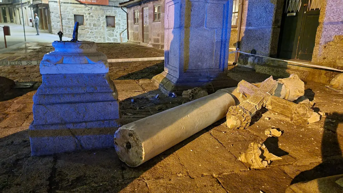 Moradores relatam ter ouvido um estrondo durante a noite