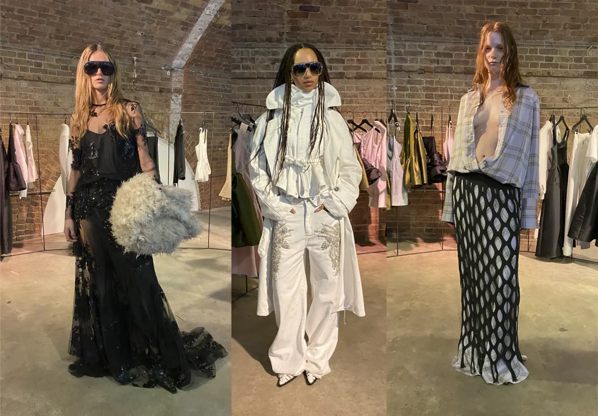 Entre o tijolo e a memória industrial, a marca regressou ao seu ADN, reafirmando o contraste que a tornou incontornável: glamour e utilidade, romantismo e atitude